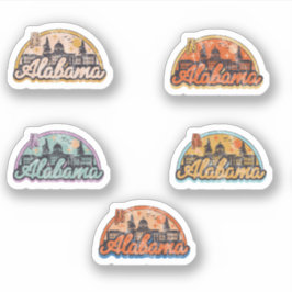 Bulkstaat Alabama Sticker