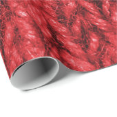 Bulky Red Sweater Knit Texture Cadeaupapier (Rol Hoek)