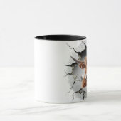 Bull achtergrond mok (Midden)