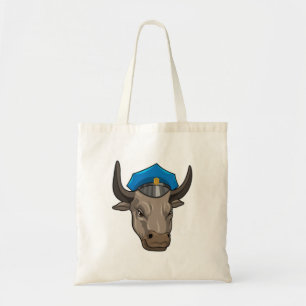 Bull als politieagent tote bag