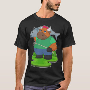 Bull Angler Fish Vissen T-shirt
