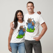 Bull Angler Fish Vissen T-shirt (Unisex)