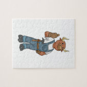 Bull as Handyman with Hammer Legpuzzel (Horizontaal)