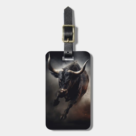 Bull-Bagagelabel Bagagelabel (Voorkant verticaal)