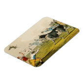 'Bull Baiting', geb. door Thomas McLean, 1820, (pr Magneet (Linkerzijde)