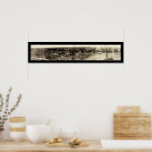 Bull Bayou Oil LA Photo 1919 Poster (Keuken)