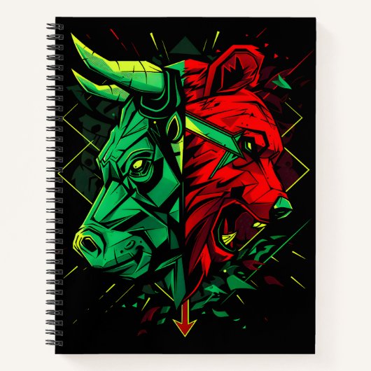 Bull Beer Duel Forces Notitieboek (Voorkant)