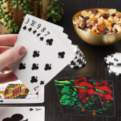 Bull Beer Duel Forces Pokerkaarten (Insitu)
