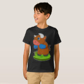 Bull Boxer Bokshandschoenen Boksen T-shirt (Voorkant volledig)