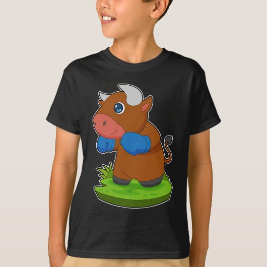 Bull Boxer Bokshandschoenen Boksen T-shirt (Voorkant)