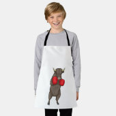 Bull Boxer Boxing-handschoenen Schort (Gedragen)