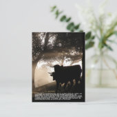 Bull Briefkaart (Staand voorkant)