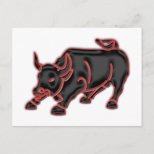 Bull Briefkaart (Voorkant)