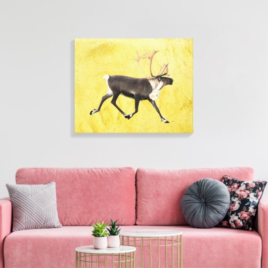 Bull Cariou Canvas Afdruk (Insitu (Woonkamer))