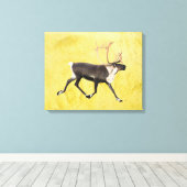 Bull Cariou Canvas Afdruk (Insitu (Houten vloer))