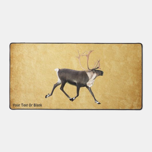 Bull Cariou over oud papier Bureaumat (Voorkant)