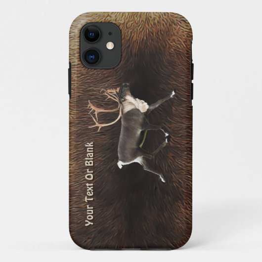Bull Cariou (rendier) Case-Mate iPhone Case (Achterkant)