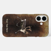 Bull Cariou (rendier) Hoesje-Mate iPhone Case (Achterkant (horizontaal))