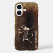 Bull Cariou (rendier) Hoesje-Mate iPhone Case (Achterkant)