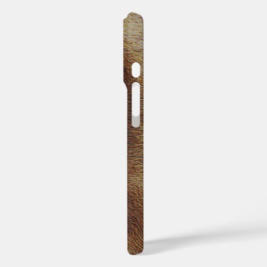 Bull Cariou (rendier) Hoesje-Mate iPhone Case (Achterkant / Links)