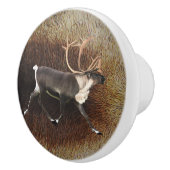Bull Cariou (rendier) Keramische Knop (Rechts)