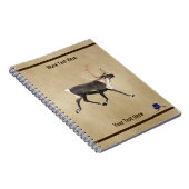 Bull Cariou (rendier) op het perkament Notitieboek (Rechterzijde)