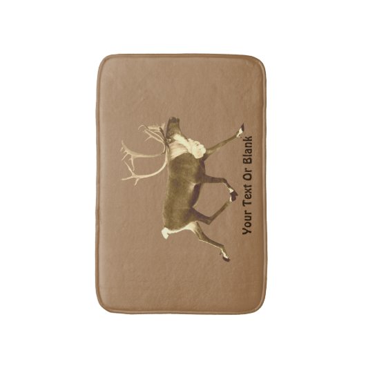 Bull Cariou - Sepia Badmat (Voorkant Verticaal)