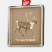 Bull Cariou - Sepia Metalen Ornament (Links)