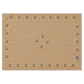 Bull Cariou - Sepia Tafelkleed (Voorkant (Horizontaal))