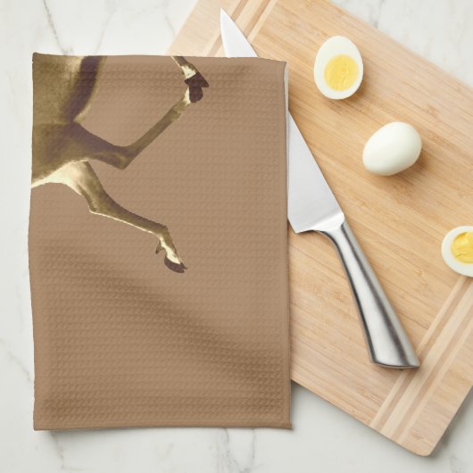 Bull Cariou - Sepia Theedoek (Quarter Fold)