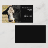 Bull Cattle Visitekaartje (Voorkant / Achterkant)
