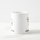 Bull Cowboy stijl bruin Koffiemok (Center)