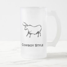 Bull Cowboy stijl zwart