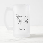 Bull D Up Black Matglas Bierpul (Links)