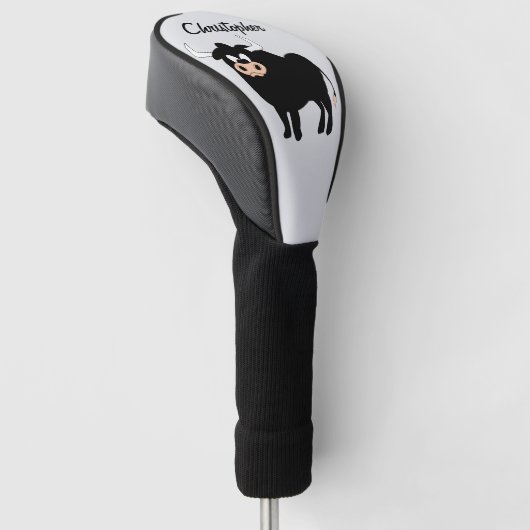 Bull Design Golfheadcover (Schuin)
