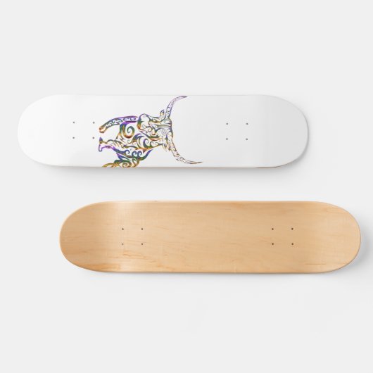 Bull Design Graphic Skateboard (Horizontaal)
