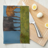 Bull design Handdoek (Quarter Fold)