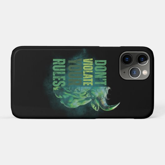 Bull design | Reminder | Motivation Case-Mate iPhone Case (Achterkant (horizontaal))