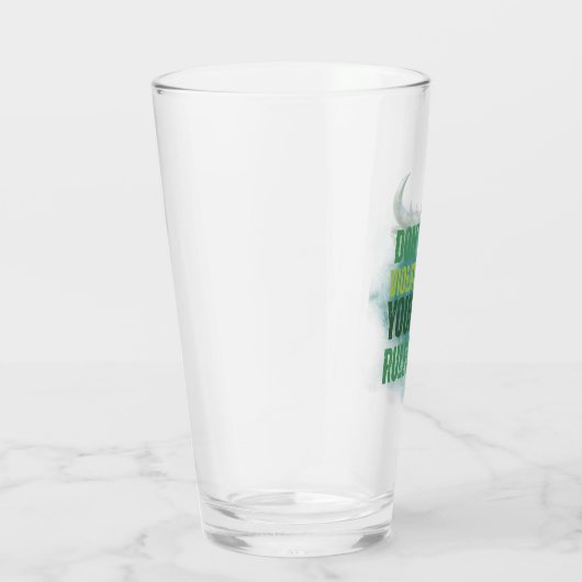 Bull design | Reminder | Motivation Glas (Rechts)