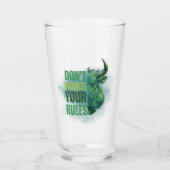 Bull design | Reminder | Motivation Glas (Voorkant)