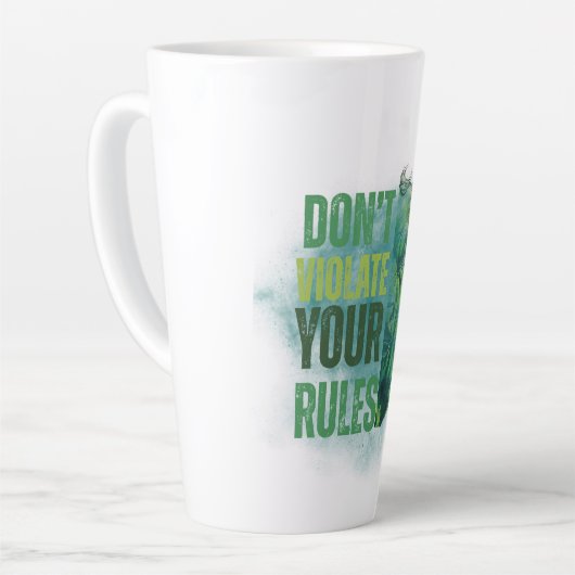 Bull design | Reminder | Motivation Latte Mok (Linkerhoek)