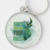 Bull design | Reminder | Motivation Sleutelhanger (Voorkant)