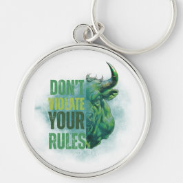 Bull design | Reminder | Motivation Sleutelhanger