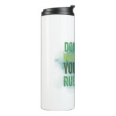 Bull design | Reminder | Motivation Thermosbeker (Gedraaid links)