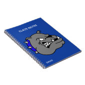 Bull Dog aangepaste schoolschrift Notitieboek (Rechterzijde)