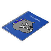 Bull Dog aangepaste schoolschrift Notitieboek (Linkerzijde)