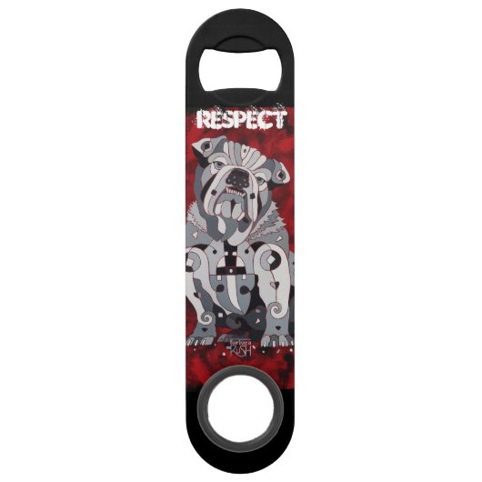 Bull Dog Bottle Open Speed Flessenopener (Achterkant)