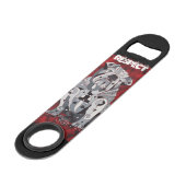 Bull Dog Bottle Open Speed Flessenopener (Achterkant Gekanteld)