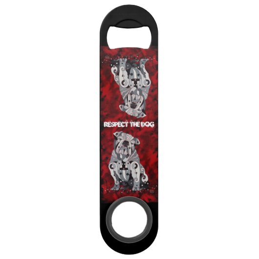 Bull Dog Bottle Open Speed Flessenopener (Voorkant)
