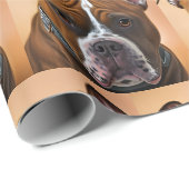 Bull Dog Cadeaupapier (Rol Hoek)